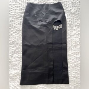 Embellished Midi Skirt